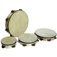 Goldon Tambourine with Bell and Cymbals 15cm - Percussion
