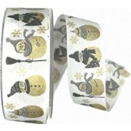 GOLDINA Christmas ribbon SNOWMAGIC 9402 - Ribbon