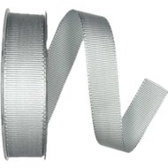 GOLDINA Ribbon Elegance silver 25 mm × 20 m - Ribbon