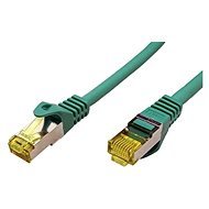 OEM S/FTP patchkabel Cat 7, s konektormi RJ45, LSOH, 1 m, zelený - Sieťový kábel