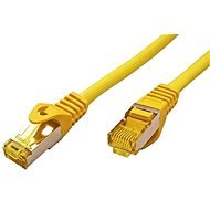 OEM S/FTP Patchkabel Cat 7, mit RJ45-Anschlüssen, LSOH, 3m, gelb - LAN-Kabel
