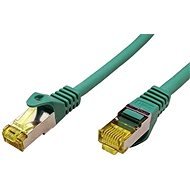 OEM S/FTP patchcable Cat 7, with RJ45 connectors, LSOH, 0.25m, green - Ethernet Cable