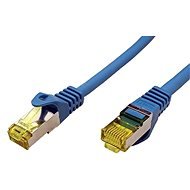 OEM S / FTP Patchkabel Cat 7, mit RJ45-Anschlüssen, LSOH, 25m, blau - LAN-Kabel