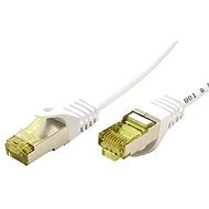 OEM S/FTP patch Cat 7, RJ45 csatlakozó, LSOH, 25m, fehér - Hálózati kábel