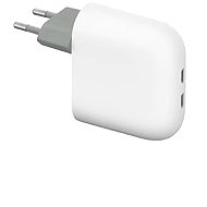 Google Dual USB-C Charger Snow - Netzladegerät