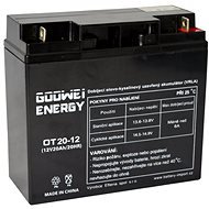 GOOWEI ENERGY Bezúdržbový olovený akumulátor OT20-12, 12 V, 20 Ah - Batéria pre záložný zdroj