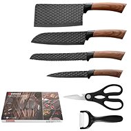 GOODA 6-piece knife set with non-stick surface - Knife Set