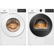 GORENJE W1G484A3 Ultra Clean + GORENJE D1G48C NatureDry - Washer Dryer Set