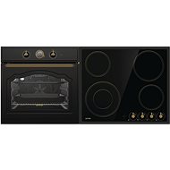 GORENJE BO7732CLB + GORENJE EC642CLB - Oven & Cooktop Set