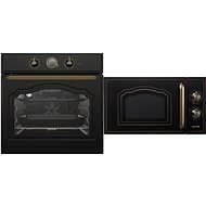 GORENJE BO7732CLB + GORENJE MO 4250 CLB - Set vestavná trouba a mikrovlnná trouba
