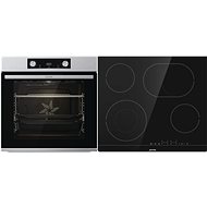 GORENJE BOS6737E09X + GORENJE CT43SC - Oven & Cooktop Set