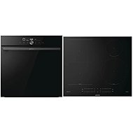 GORENJE GO66EPizza350C + GORENJE GI6432BXWF - Oven & Cooktop Set