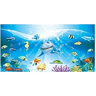 Gordon H36 Quick-drying microfiber beach towel, underwater world, 100 × 180 cm - Bath Towel