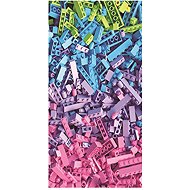 Gordon H8 Quick-drying microfiber beach towel, cubes, 100 × 180 cm - Bath Towel