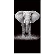 Gordon H82 Quick-drying microfiber beach towel, elephant, 100 × 180 cm - Bath Towel