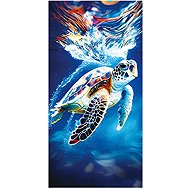 Gordon H87 Quick-drying microfiber beach towel, turtle, 100 × 180 cm - Bath Towel