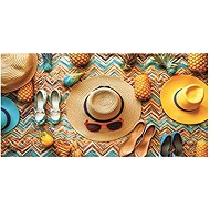 Gordon H92 Quick-drying microfiber beach towel, hats, 100 × 180 cm - Bath Towel