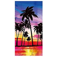 Gordon H98 Quick-drying microfiber beach towel, palm tree, 100 × 180 cm - Bath Towel