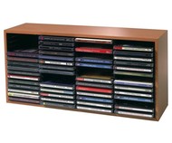 GIGAMASTER stojan na 60 CD - tmavě hnědé dřevo - -