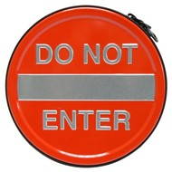 QCP Pouzdro na 24 CD/DVD kovová - Do Not Enter - -