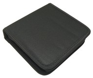 QCP to 40pcs - Nylon - Black - CD/DVD Wallet 