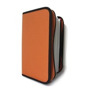 QCP Pouzdro na 96 CD/DVD - NYLON - oranžové (orange) - -