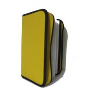 QCP Pouzdro na 96 CD/DVD - NYLON - žluté (yellow) - -