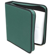 QCP Pouzdro na 200 CD/DVD - NYLON - zelené (green) - -