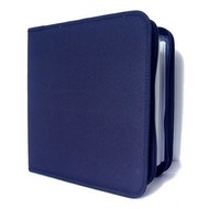 QCP Pouzdro na 256 CD/DVD - NYLON - modré (blue) - -