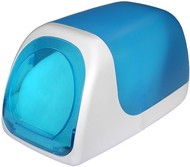 QCP zásobník na stůl pro 60 CD/DVD - modrý (blue) - -