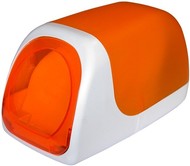 QCP zásobník na stůl pro 60 CD/DVD - oranžový (orange) - -