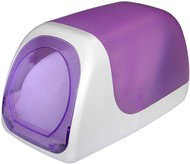 QCP zásobník na stůl pro 60 CD/DVD - fialový (purple) - -