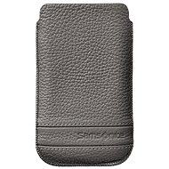 Samsonite Slim Classic Leather M grey - Phone Case
