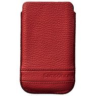 Samsonite Slim Classic Leather M red - Phone Case