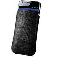 Samsonite Slim Classic Leather L black - Phone Case