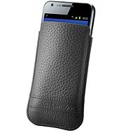 Samsonite Slim Classic Leather L grey - Phone Case