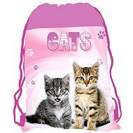 PLUS Cat - bag gym shoes - Drawstring Bag