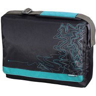 AHA: Lines Messenger 17.3" blue - Laptop Bag