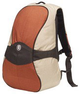 CRUMPLER Team Player - batoh na notebook do 17", béžovo-oranžovo-černá (oatmeal-orange-black), 32x51 - Laptop Backpack
