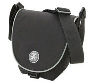CRUMPLER Ben's Pizza M - brašna na foto, černo-šedá (black-grey), vnitřní rozměr 19x17x11cm - -