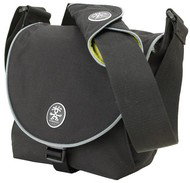 CRUMPLER Ben's Pizza L - brašna na foto, černo-šedá (black-grey), 25x19x14cm - -