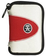 CRUMPLER The P.P. 90 - neoprénové pouzdro, stříbrno-červené (silver-red), 11x7x3cm - -