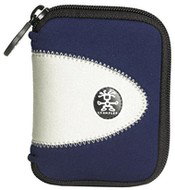 CRUMPLER The P.P. 90 - neoprénové pouzdro, modro-stříbrné (navy-silver), 11x7x3cm - -