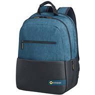 American Tourister CITY DRIFT LAPTOP BACKPACK 15.6" BLACK/BLUE - Laptop Backpack