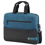 American Tourister CITY DRIFT LAPTOP BAG 13.3"-14.1" BLACK/BLUE - Laptop Bag