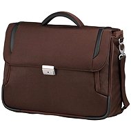 Samsonite X'Blade Lighter Briefcase 1 Gusset 16" brown - Laptop Bag