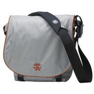 CRUMPLER Double Charge - brašna na notebook 15", šedo-tm.-oranžová (grey-rust), 32x38x16cm - Carryall
