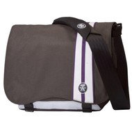 CRUMPLER Little Pimp - brašna na notebook 12", hnědo-bílá (brown-white), 36x30x14cm - Carryall
