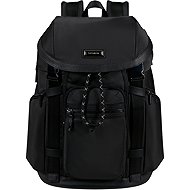 Samsonite RELYON Backpack M 15.6" + Flap Black - Laptop Backpack