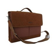 Notebook leather case Prestigio Wall Street Brown - Laptop Bag